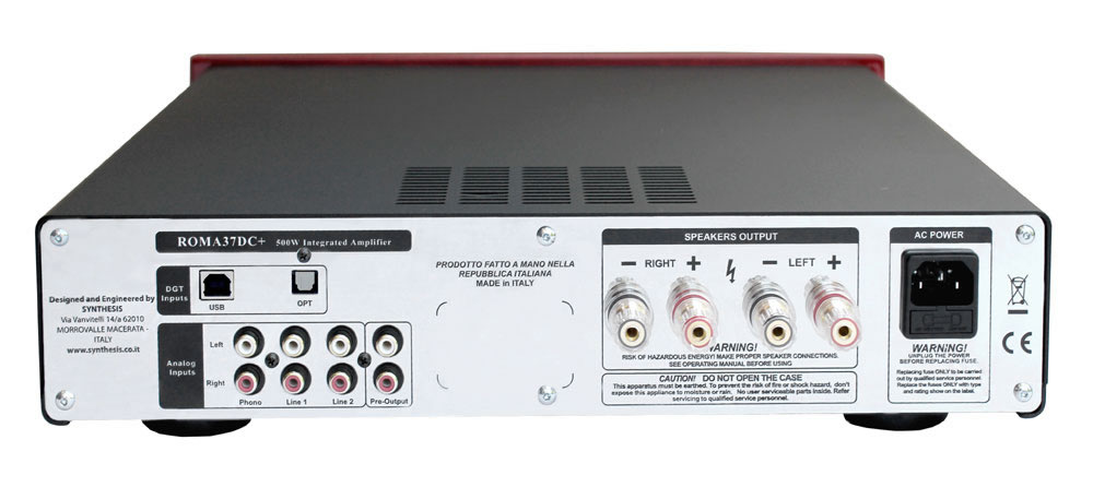 Synthesis Roma 37DC hybride versterker