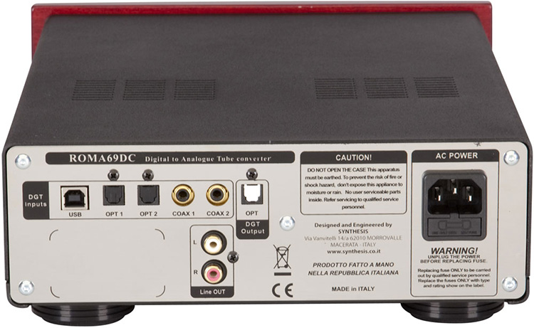 Synthesis Roma 69 DC achterzijde